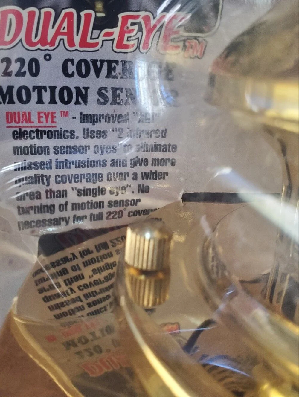 Brass Finish Outdoor Wall Lantern Motion Sensor Dusk To Dawn